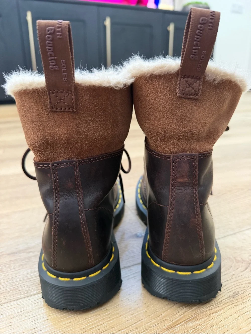 Dr Martin Kolbert boots brown